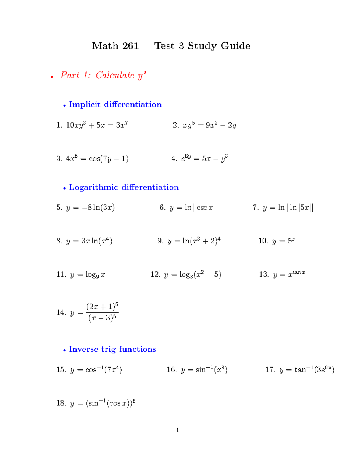 Ma261 Past Exams - 8i7ucqu