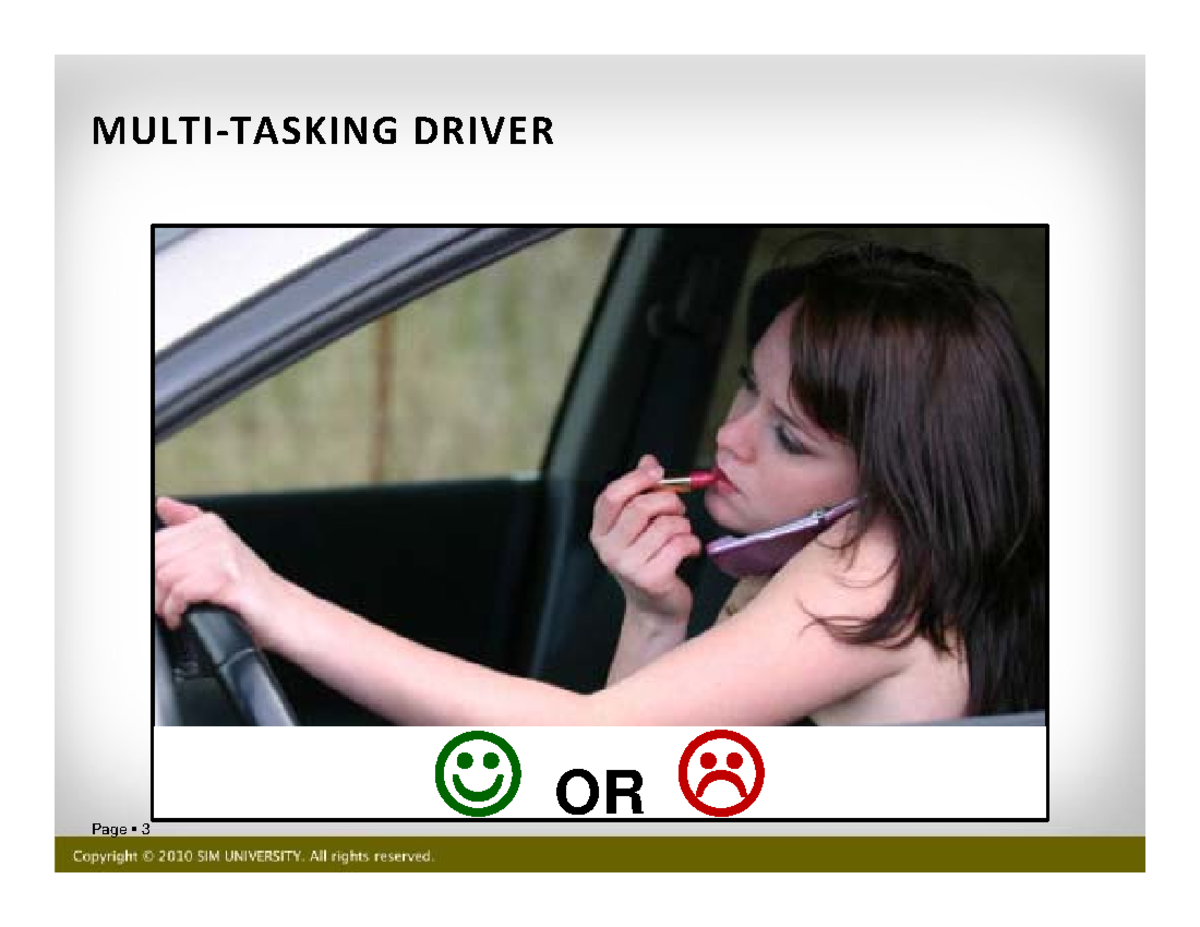 SMS 1 Chapter 1 -The Information-Processing Model - MULTI‐TASKING ...