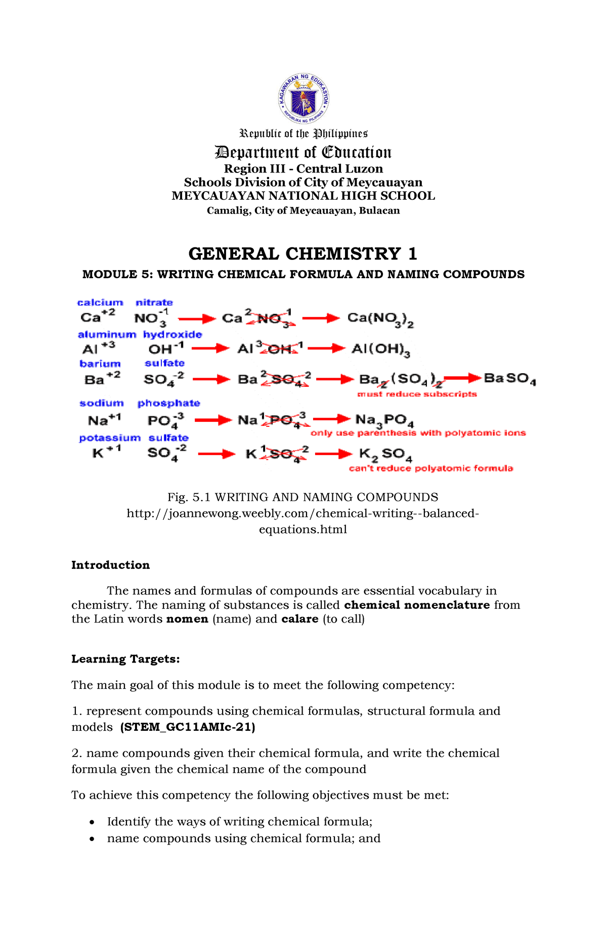 writing chemical formula homework iteachly