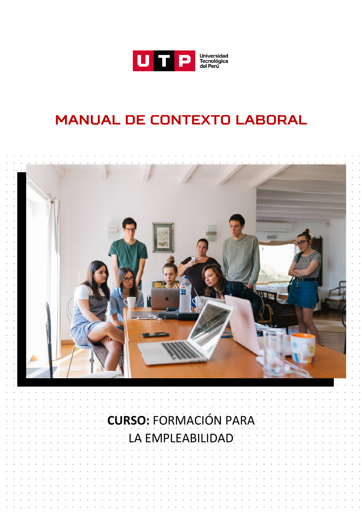 Semana 01 - Manual - Manual DE Contexto Laboral - MANUAL DE CONTEXTO ...