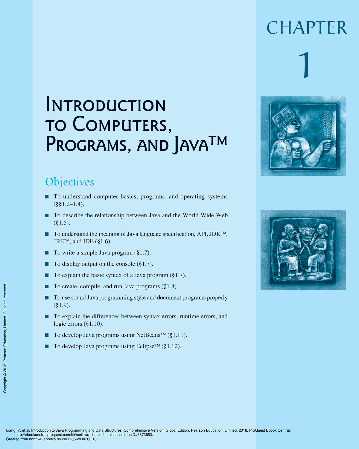 Introduction To Java Programming And Data Structur - Chapter 1 ...