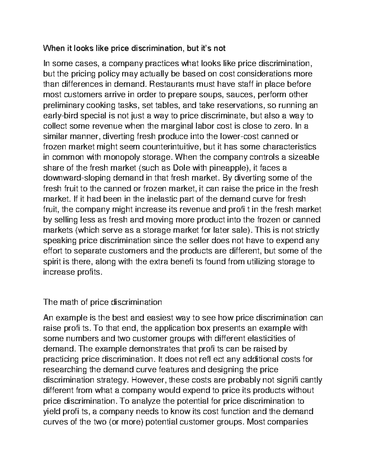 Price Discrimination: Secretly Helping Society? - g7n95bb