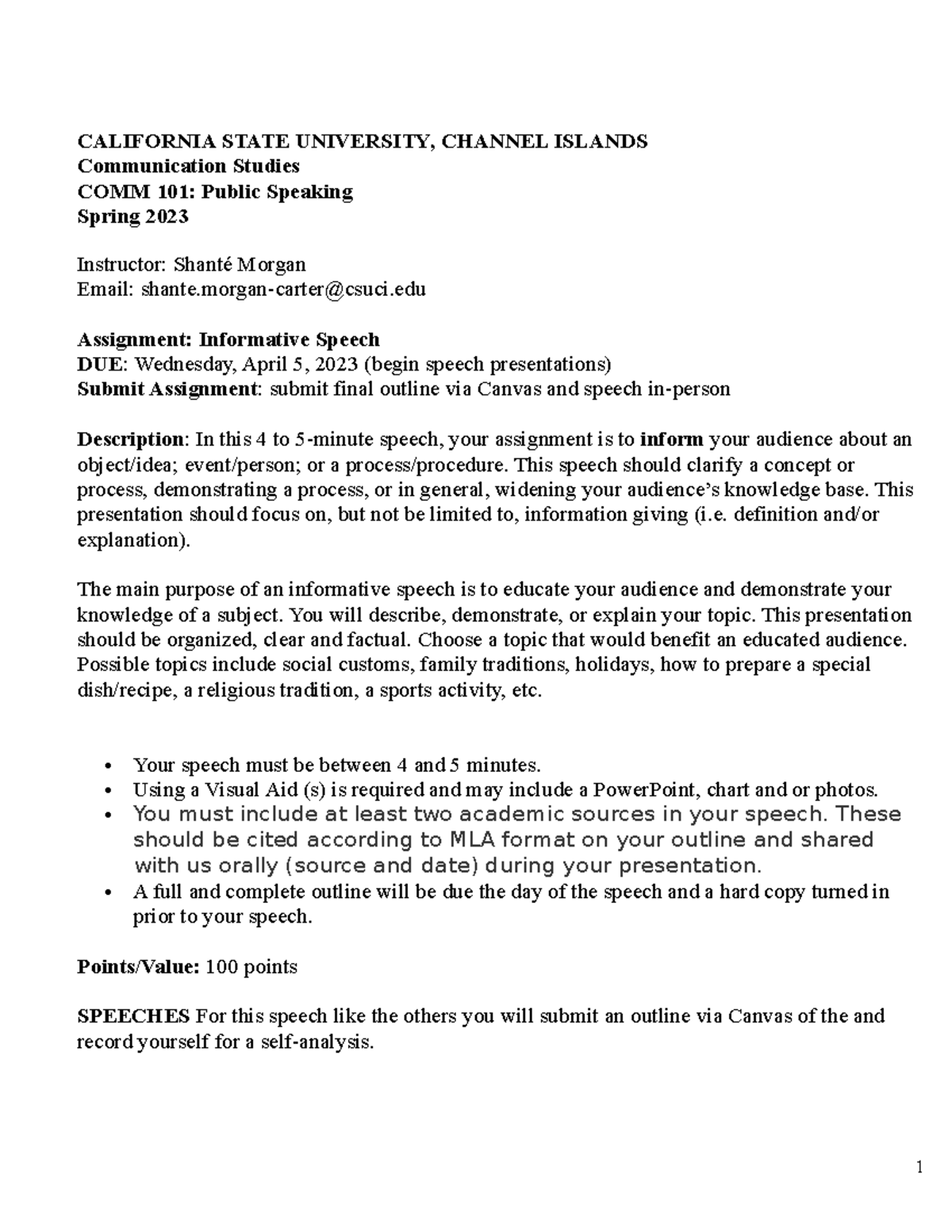 comm-101-informative-speech-grading-rubric-california-state