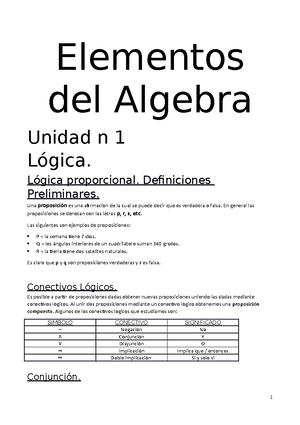 Práctica 0 De EA. 2023 - Guia Practica Algebra - Elementos De Algebra ...