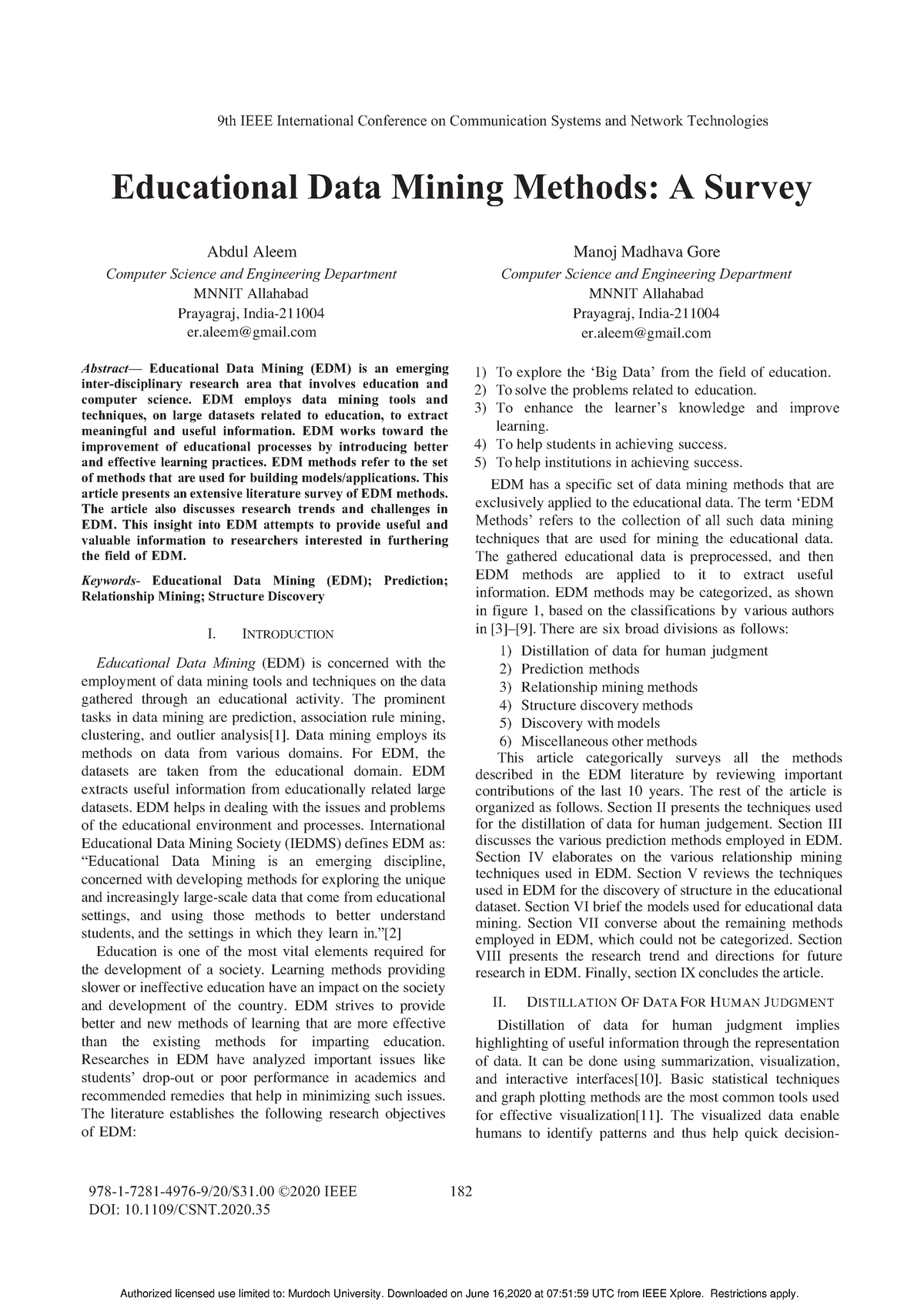 latest ieee research papers on data mining