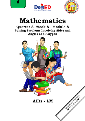 Math 7 Module 4 - 7 AIRs - LM Mathematics Quarter 3 – Module 4 POLYGON ...