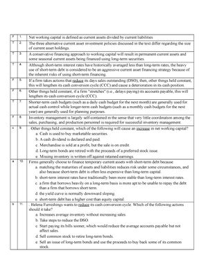 net working capital is defined as quizlet