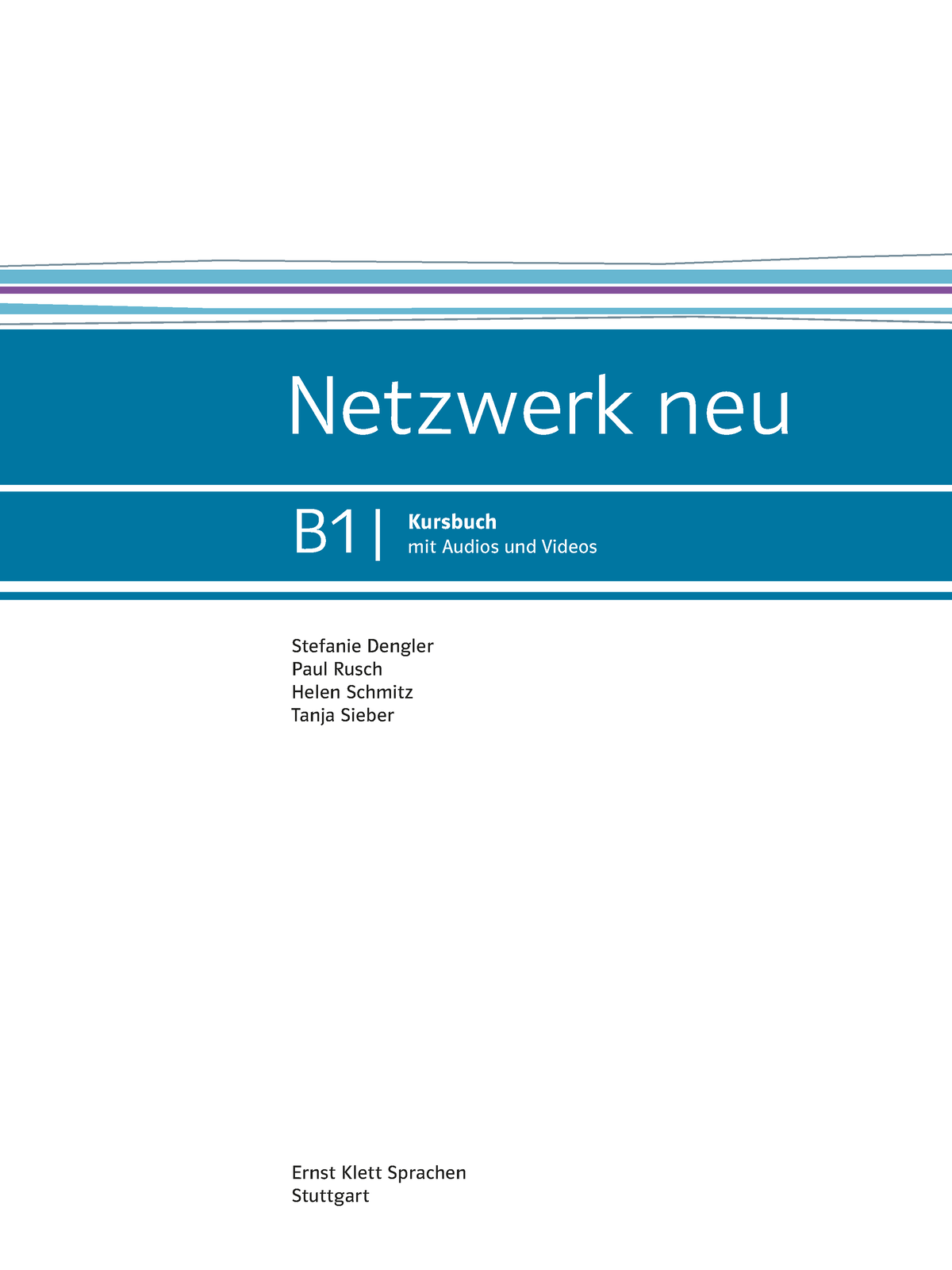 Netzwerk Neu B1 - KB - This Book About German - L L L L Kursbuch L L L ...