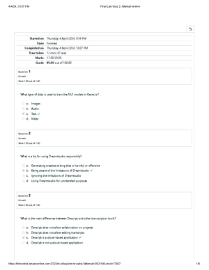 UGRD-AI6100 AI Prompt Engineering Prelim Lab Quiz 2 - 1. UGRD-AI6100 ...