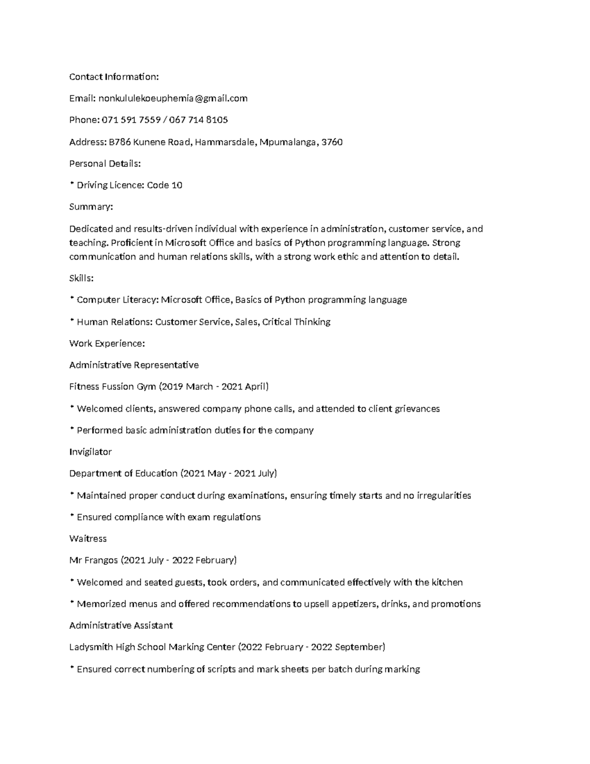 Document (1) - LESSON OBSERVATIONS BY THE STUDENT TEACHER (The student ...