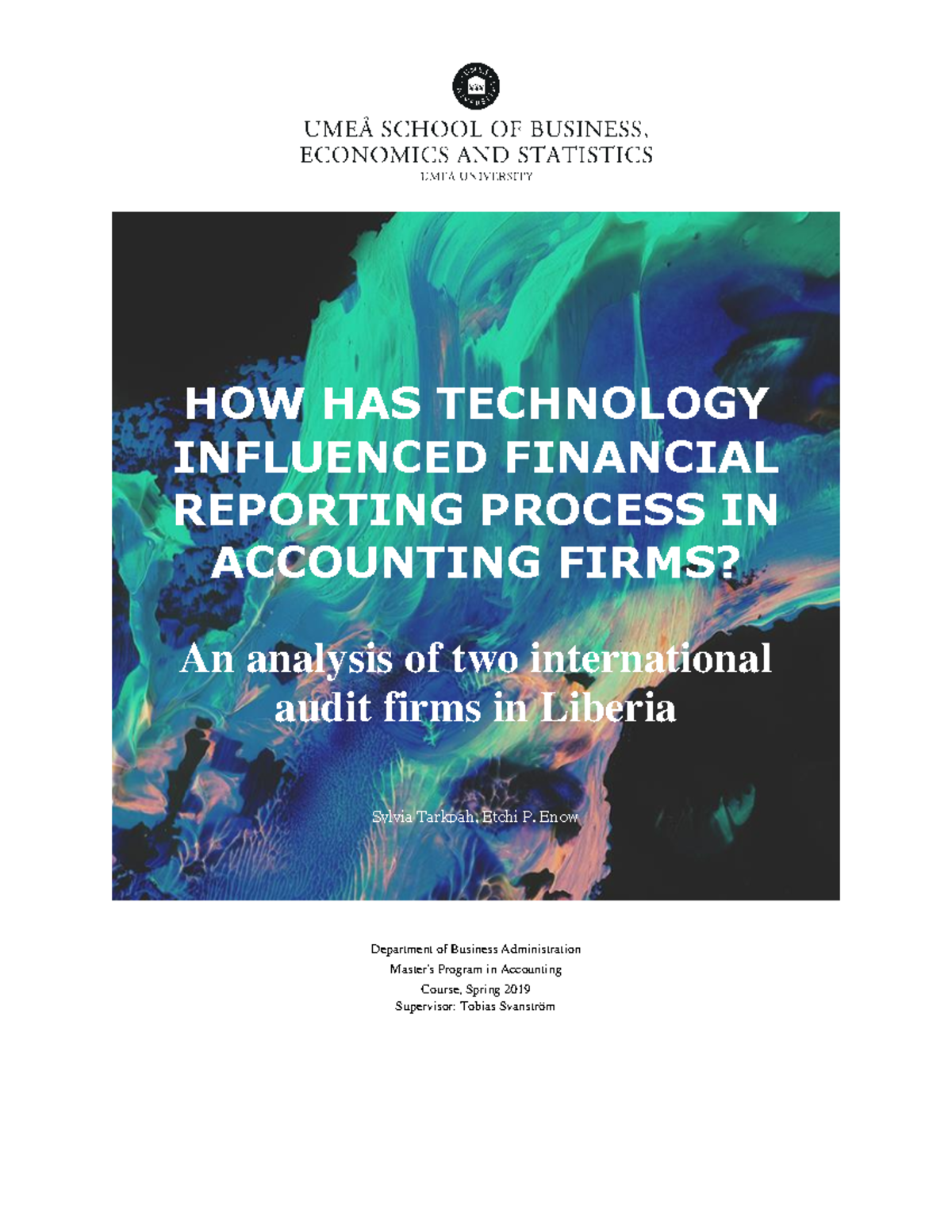 HOW HAS Technology Influenced Financial Reporting Process IN Accounting ...