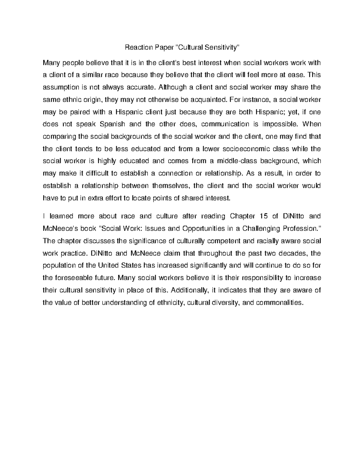 Activity 10 Reaction Paper Cultural Sensitivity in purposive ...