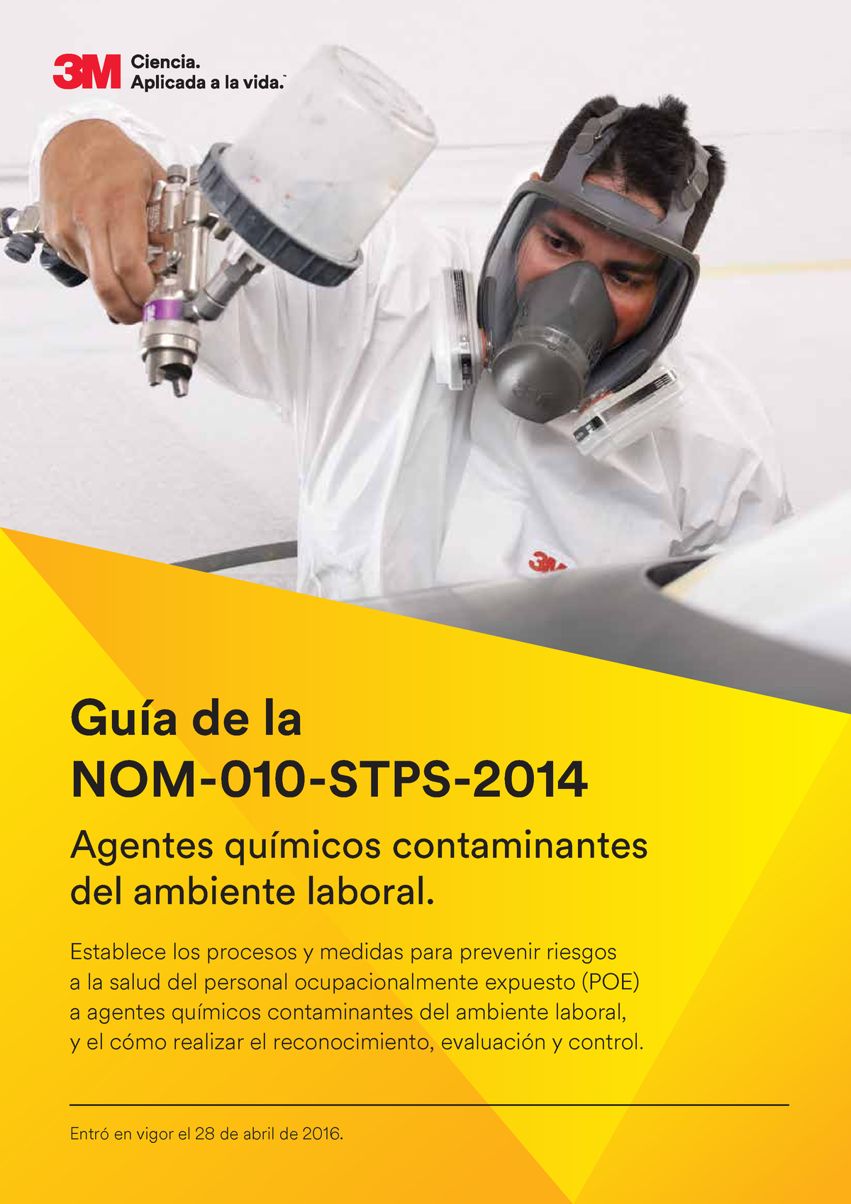 Guia 3m NOM 010 Protección Respiratoria - Agentes químicos 