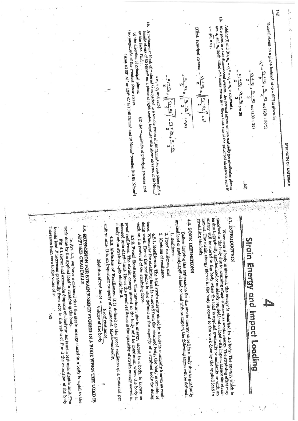 Strain Energy - Best notes for exam preparations. - STRENGTH OF ...