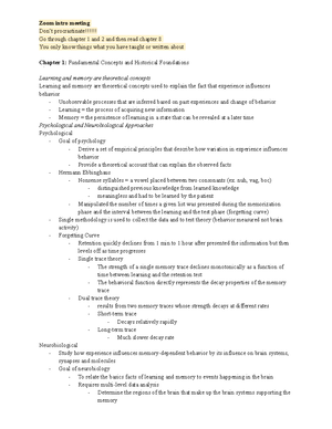 Exam I Study Guide - Objectives Chapter 1 1. Explain the significance ...