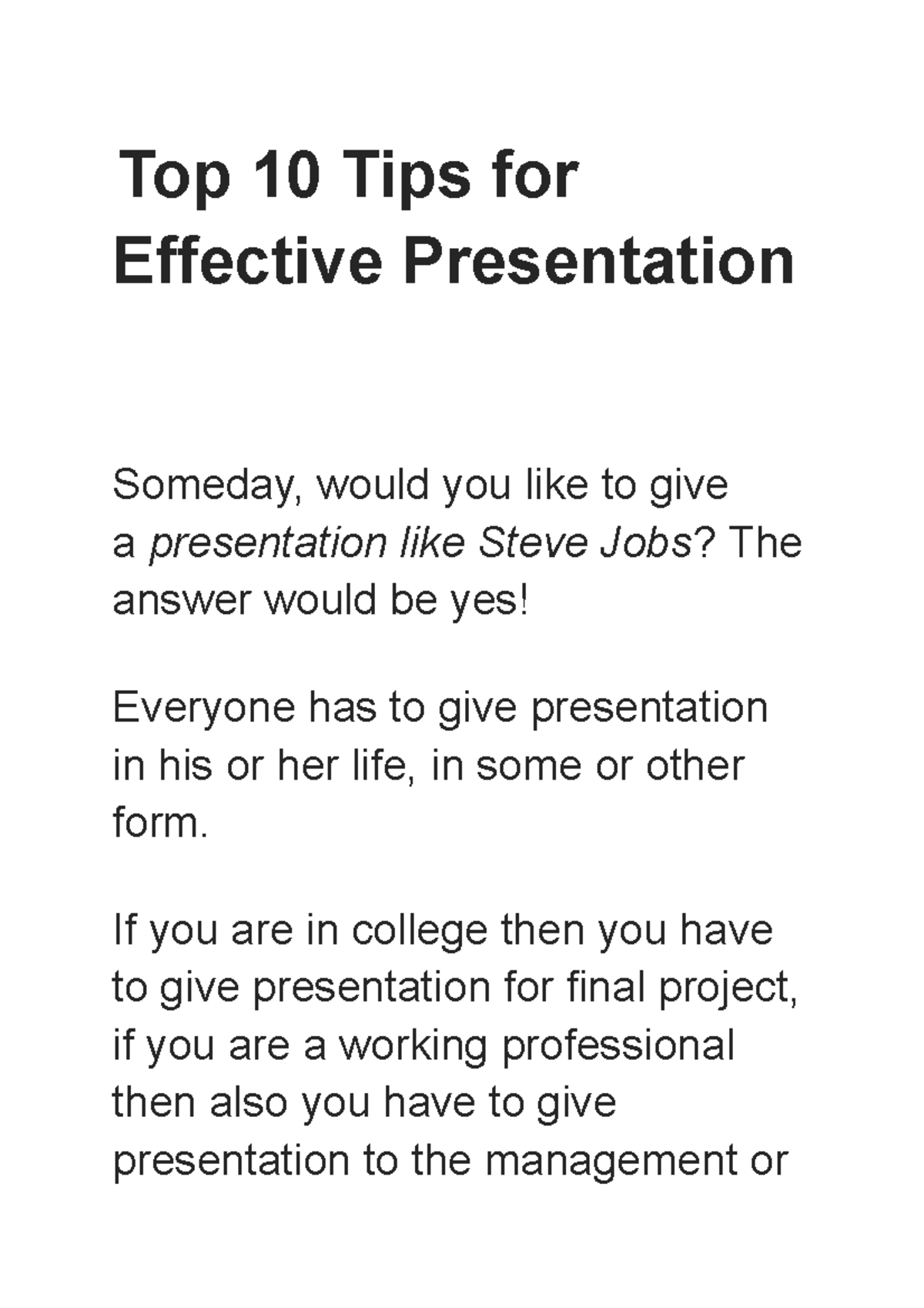 top-10-tips-for-effective-presentation-top-10-tips-for-effective