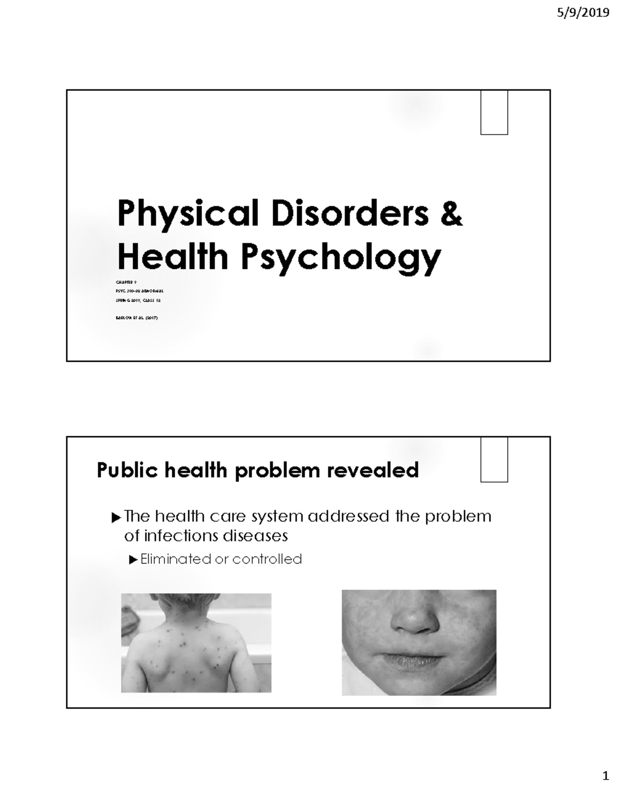 Class 12 Chapter 9 Psyc 390 02 Physical Disorders And Health Psychology