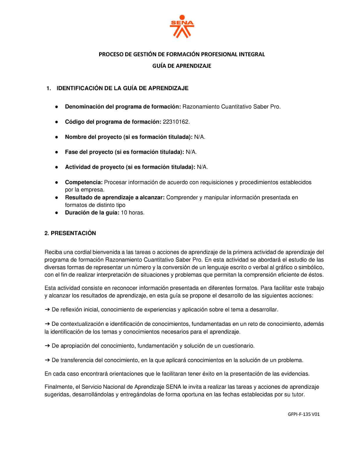 Guia Aprendizaje 1 Razonamiento - PROCESO DE GESTI”N DE FORMACI”N ...