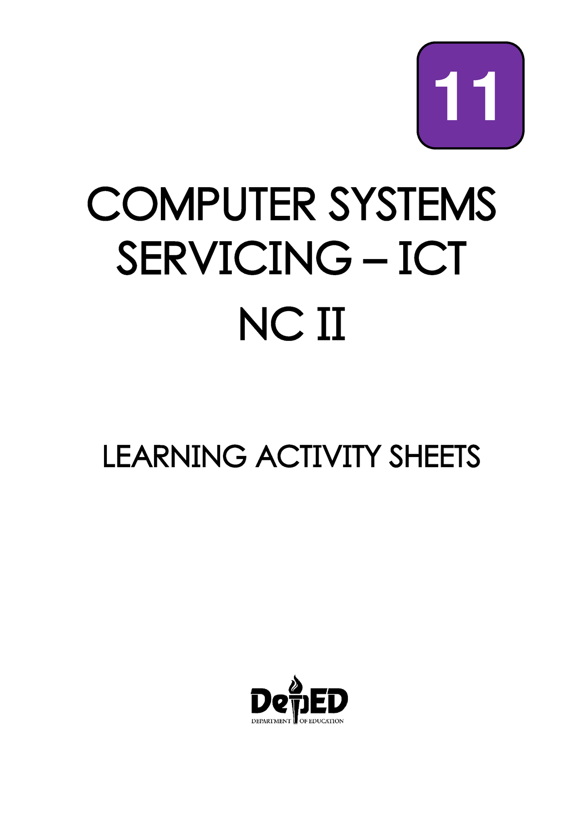 shs-grade-11-tvl-css-ict-12-computer-systems-servicing-ict-nc-ii