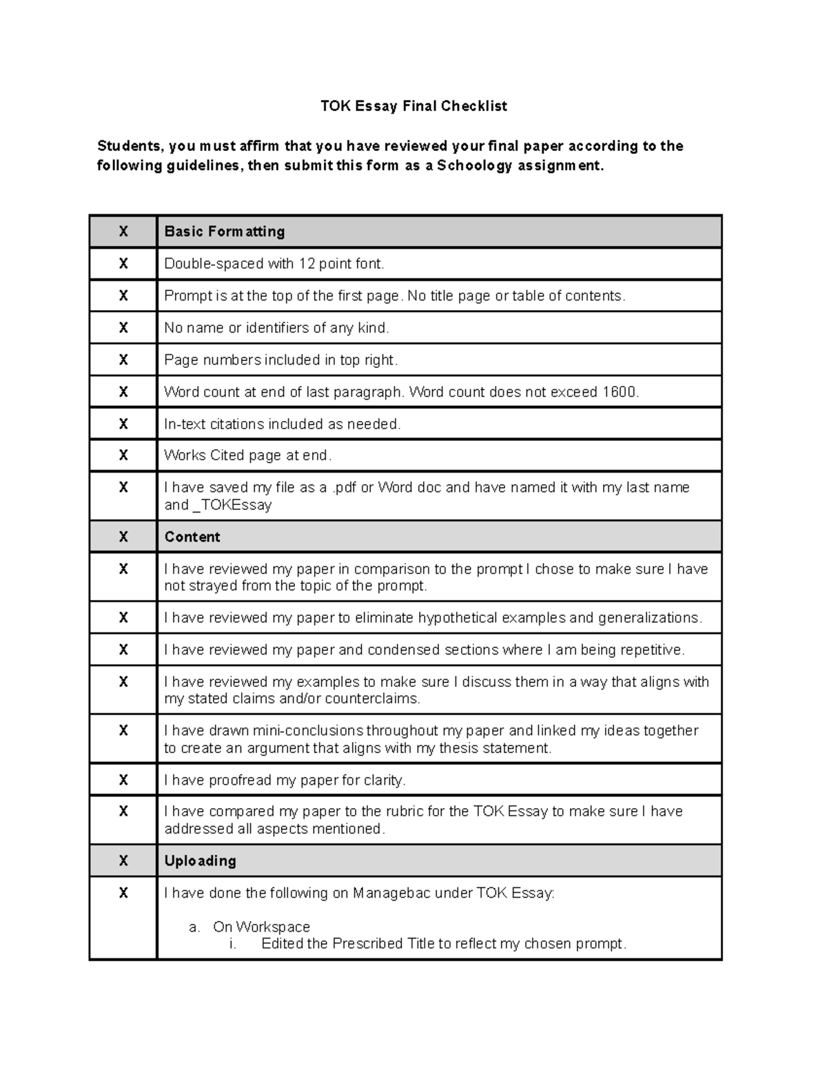 how long should tok essay conclusion be