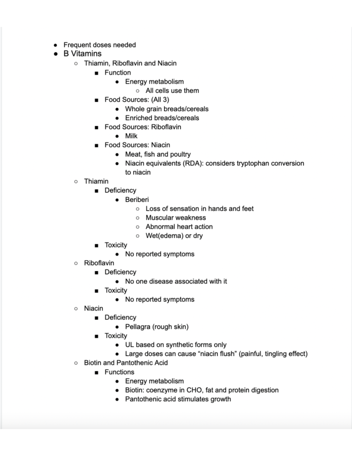 Nutrition Chapter 7 Notes - HHP23100EXV - Studocu