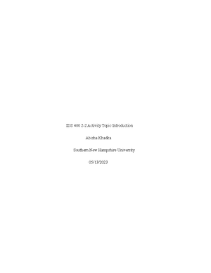 Ids - coursework - 1-2 Activity: Lens Exploration IDS-400 Diversity ...