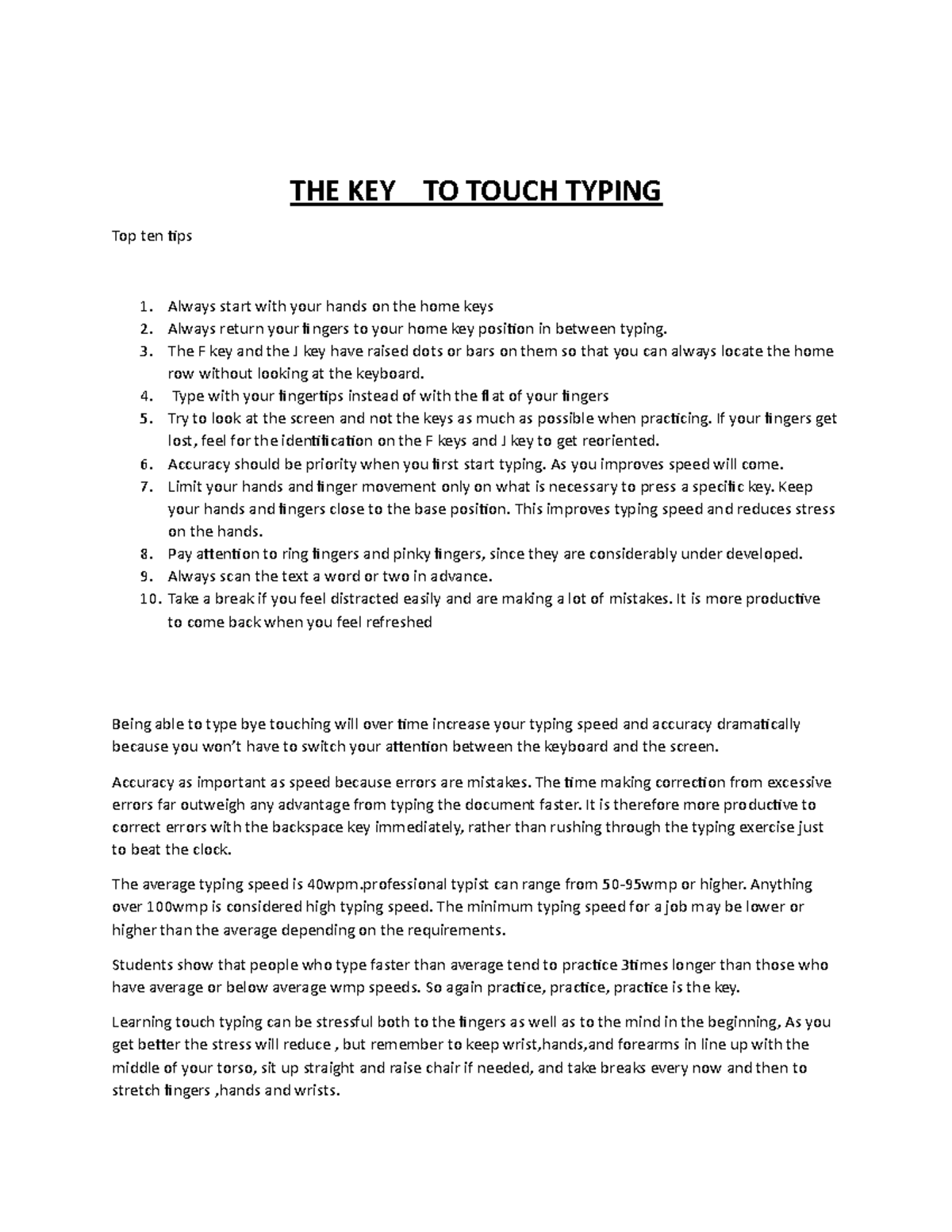 the-key-to-touch-typing-practical-the-key-to-touch-typing-top-ten