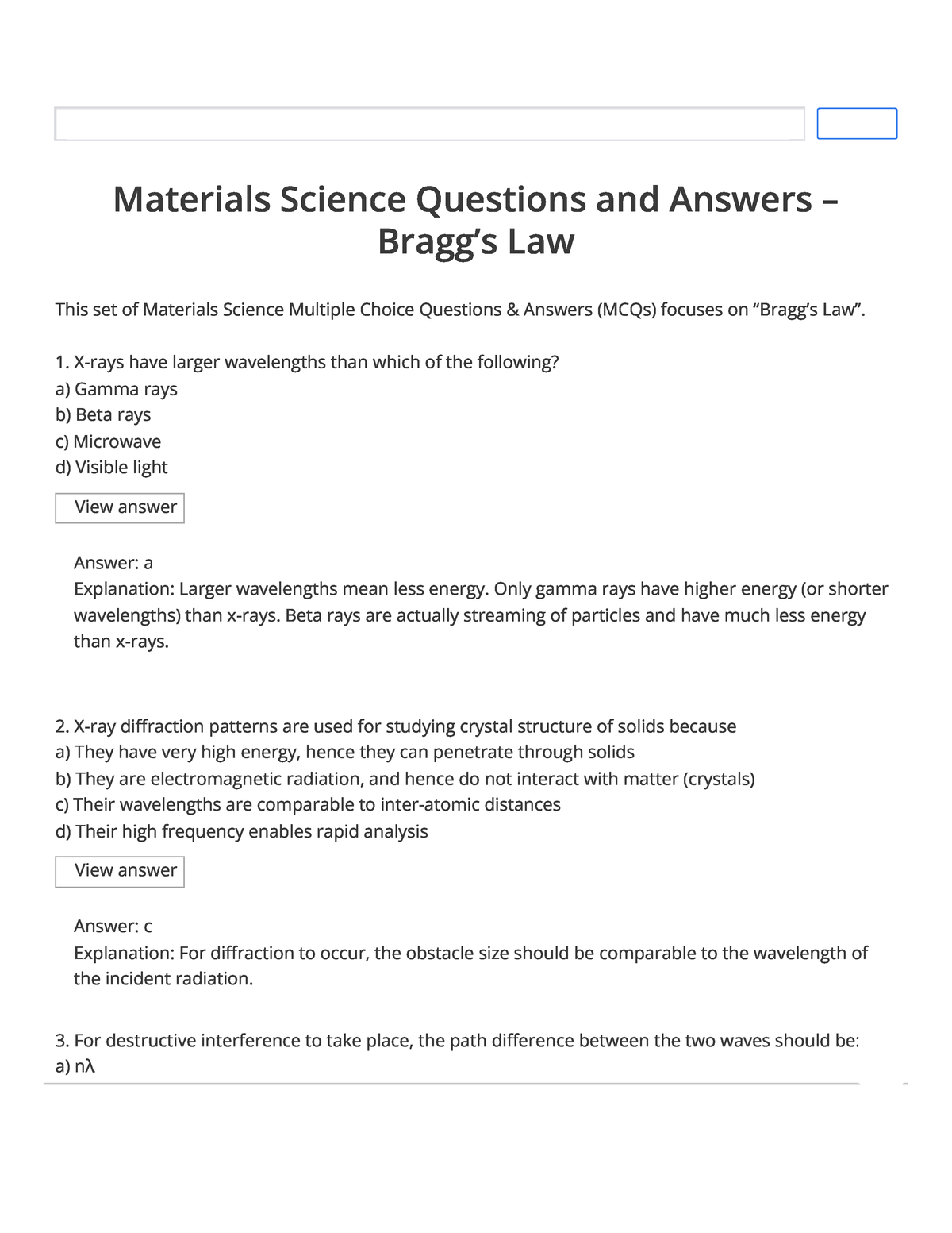 bragg-s-law-materials-science-questions-and-answers-sanfoundry