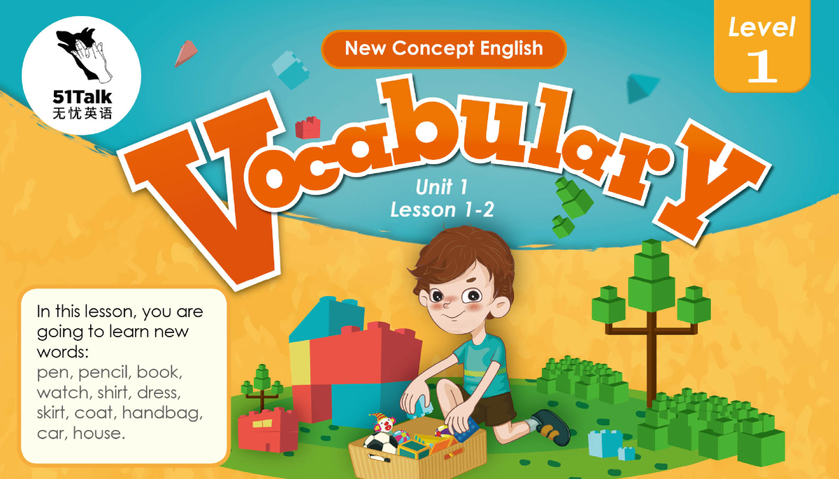 Vocabulary Unit 1 Lesson 1 To 2 - Level New Concept English 1 51Talk ...