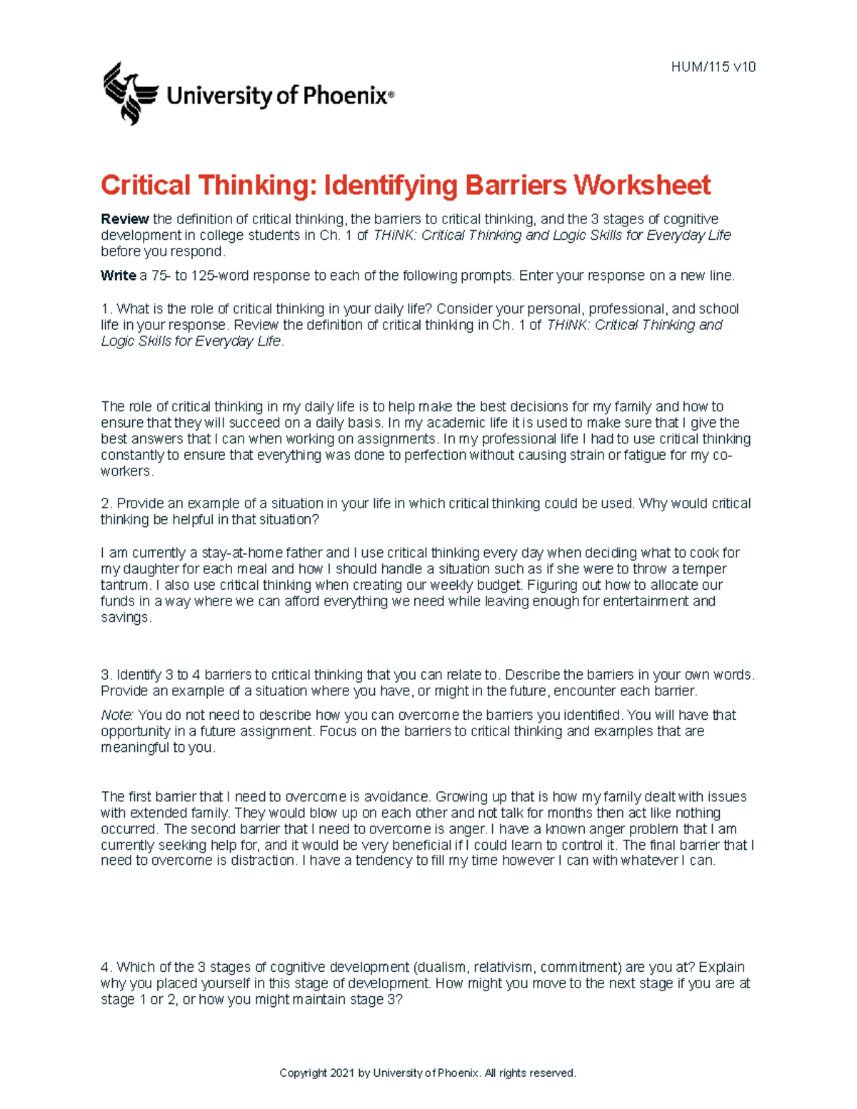 critical thinking diagram worksheet 2 1