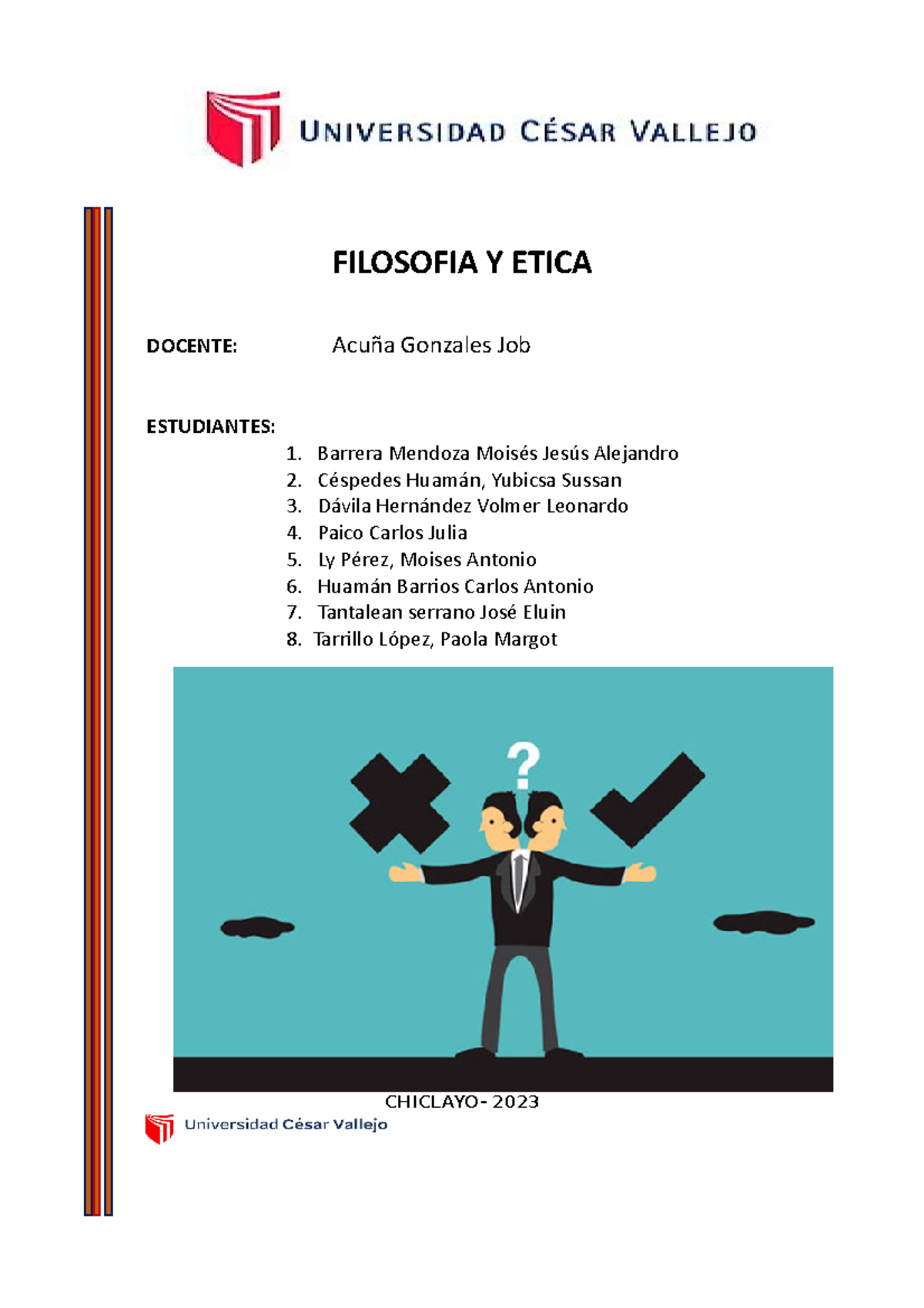 Texto Arguemntativo Session 8 FILOSOFIA Y ETICA DOCENTE Acuña