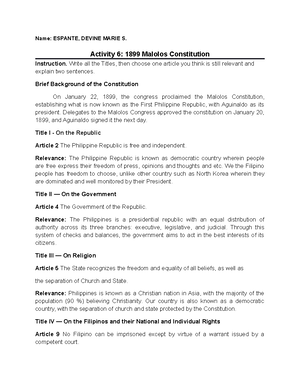 Bill Of Rights- miranda doctrine - RENNETH REA O. FLORES BSCE 1-D ...