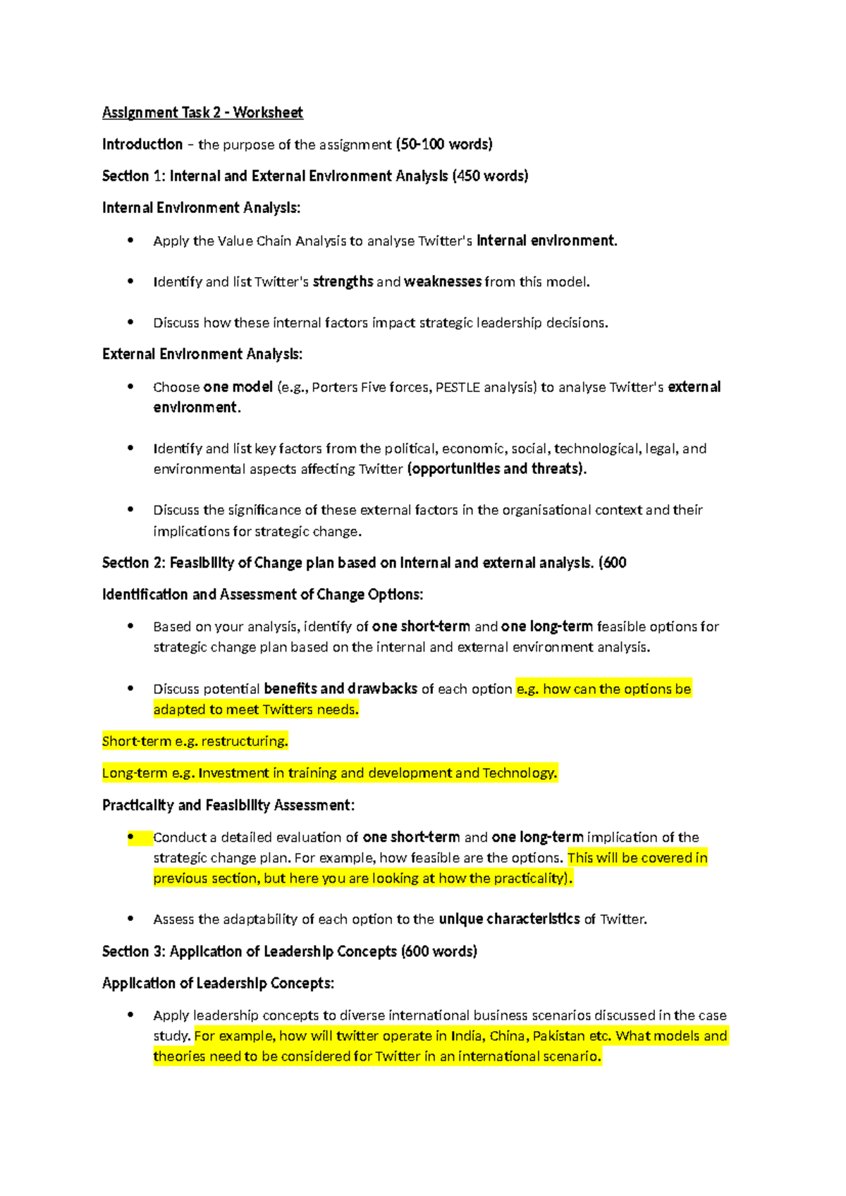 Worksheet+for+Assessment+2+%284%29 - Assignment Task 2 - Worksheet ...