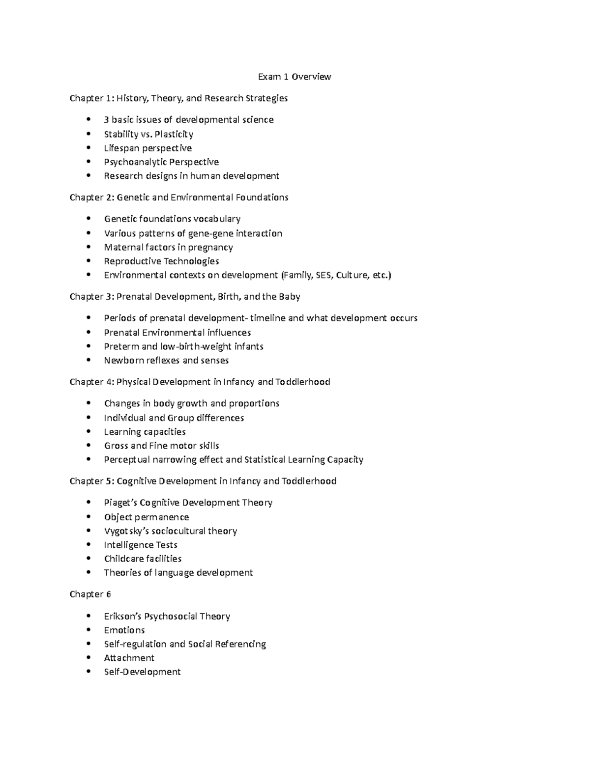 Exam 1 Overview Exam Study Guide Exam 1 Overview Chapter 1 History Theory And Research Exam 1 Overview Exam Study Guide Exam 1 Overview Chapter 1 History Theory And Research