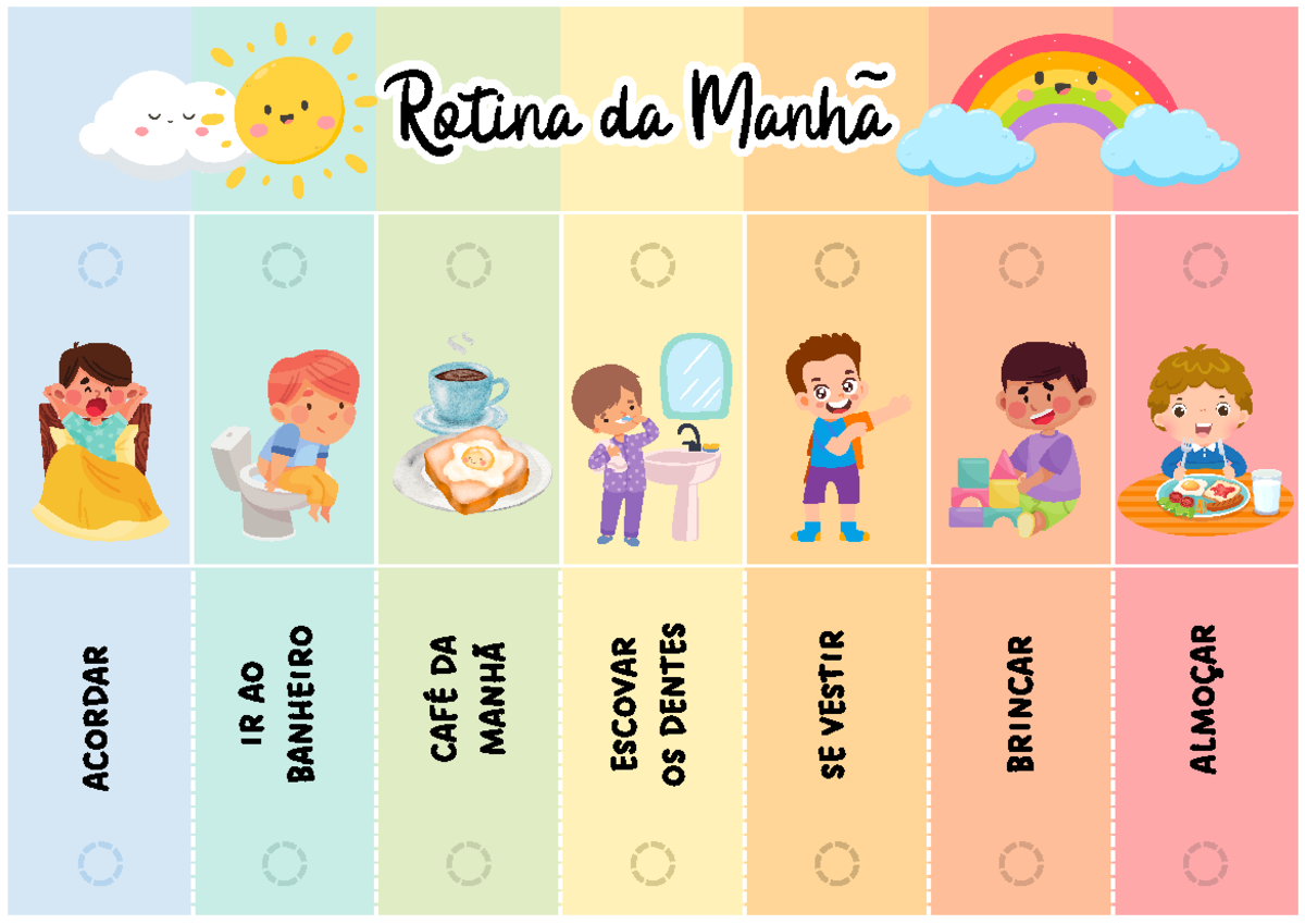 01 - Rotina da Manhã - Prática Pedagógica - Rotina da ManhãRotina da ...