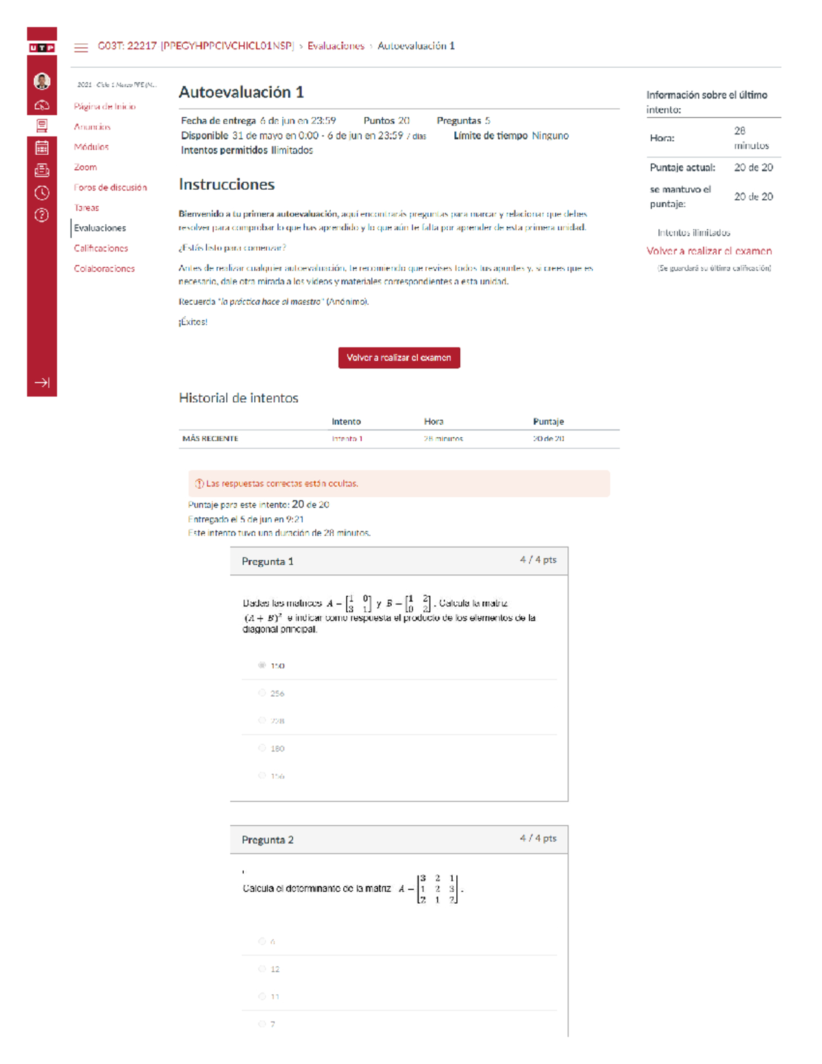 Autoevaluación 1 S02 Introducción A LA Matematica PARA Ingenieria 22217 ...