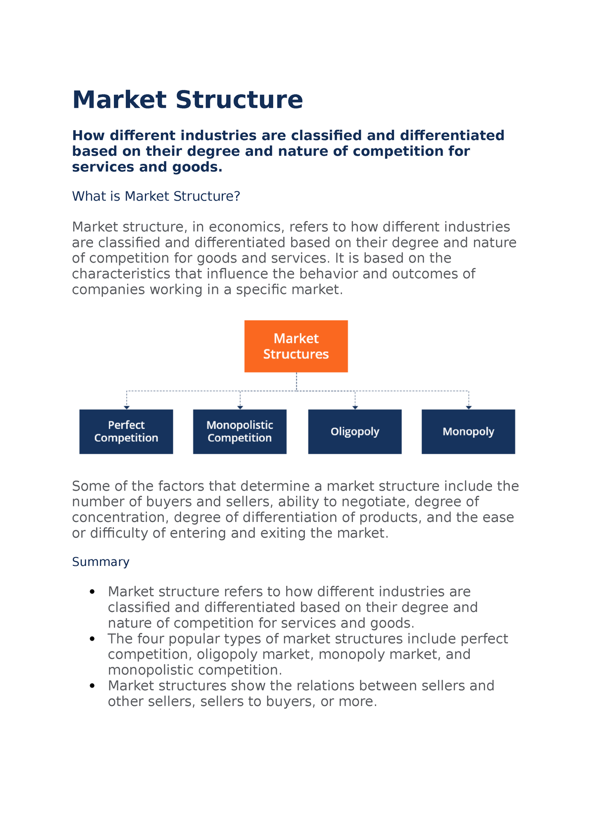 Market Structure Market Structure How Different Industries Are   Thumb 1200 1698 