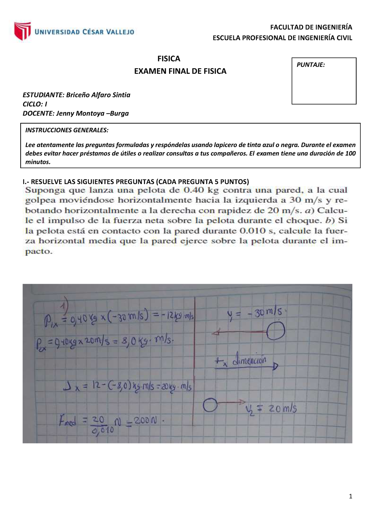 Informe DE Laboratorio N°7 bvffg hhgggh hhhjkjnhgfghjkl gfghjkl hjgfdfghj -  Fisica - Studocu