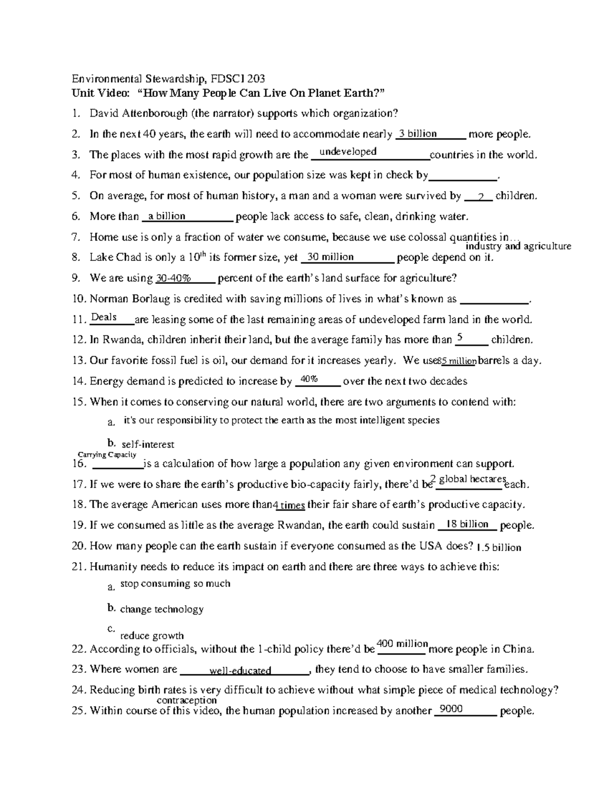 Notes Page For Unit 1 Video How Many People Can Live On Planet Earth notes-page-for-unit-1-video-how-many-people-can-live-on-planet-earth