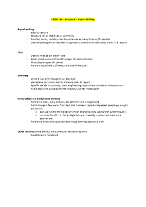 Engr101 cheat sheet - for test 1 - ENGR101 Cheat sheet Name: Daniel ...