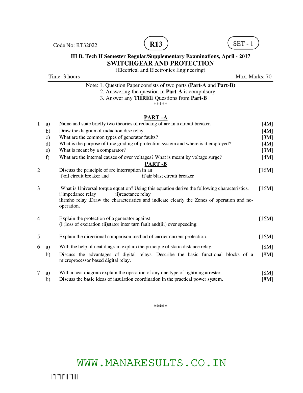 RT32022042017 - Lecture Notes Of EE - III B. Tech II Semester Regular ...