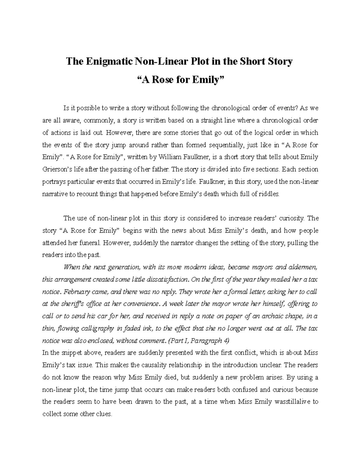 Short Story Sound of Thunder The Enigmatic Plot in the