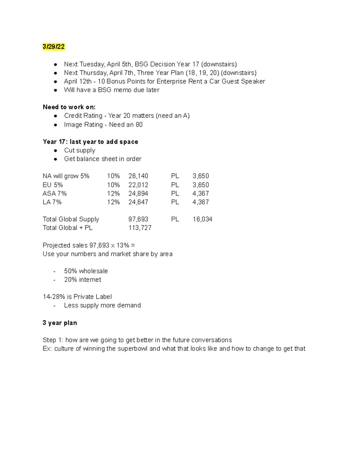 Mgmt Strategic Mgmt With Mayer Capstone Course Lecture Notes 3 29