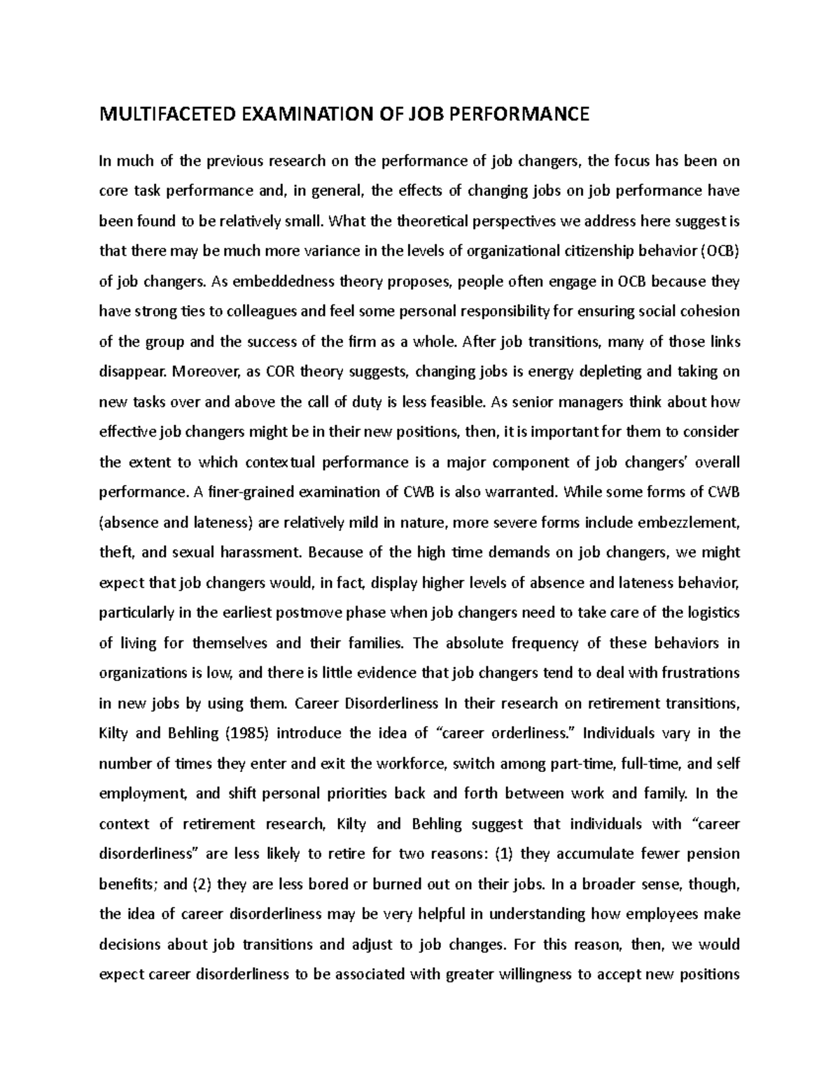 multifaceted-examination-of-job-performance-multifaceted-examination