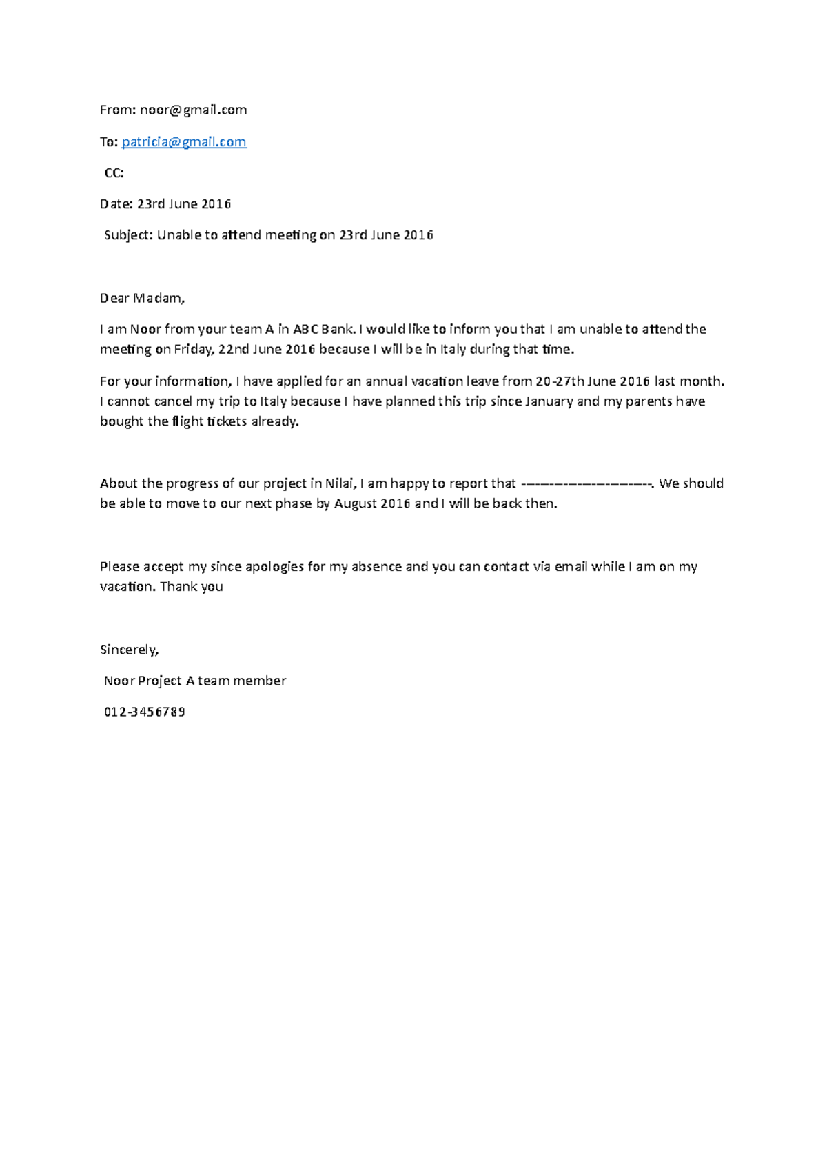Email witring tittle tittle and job litter - From: noor@gmail To ...