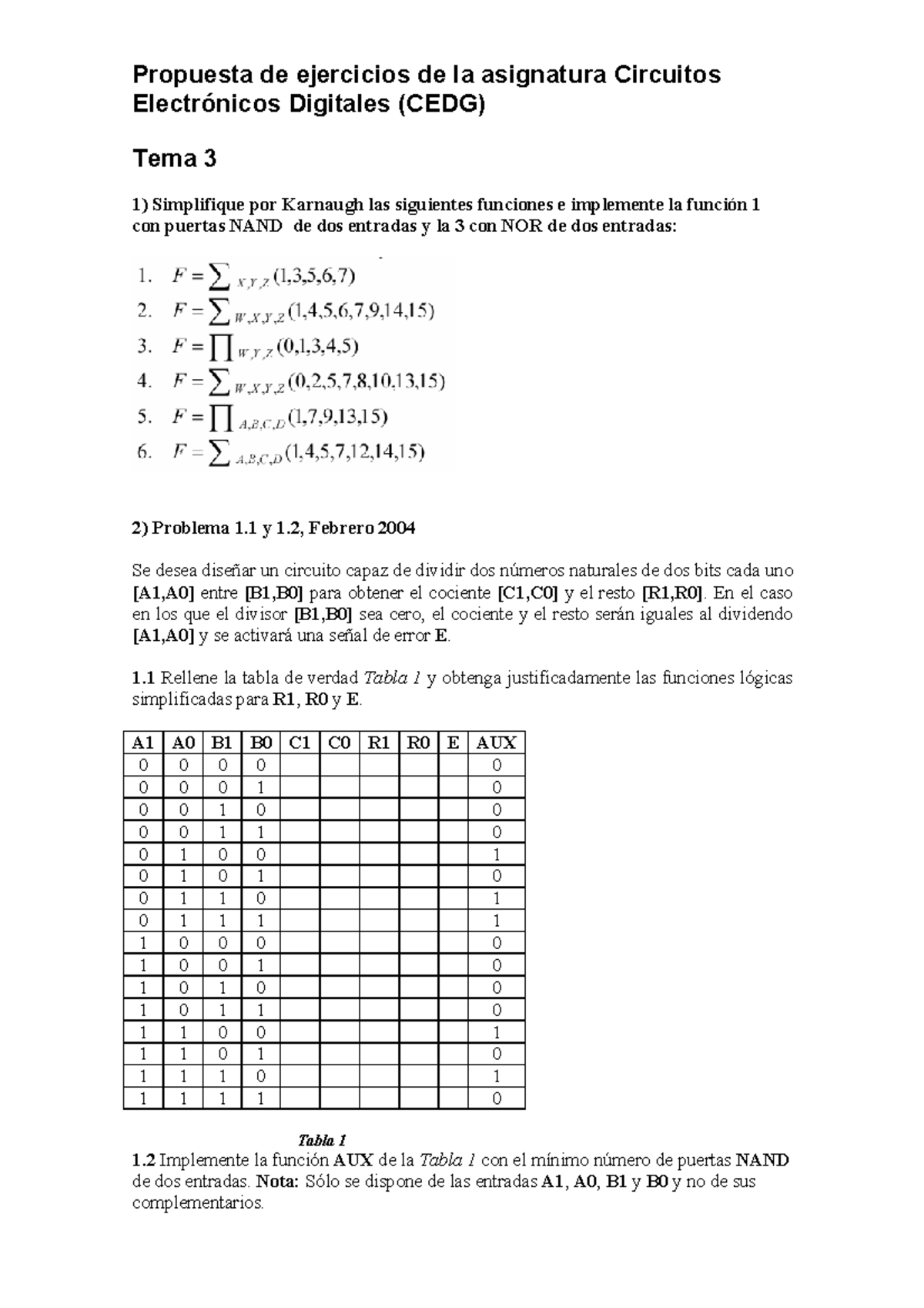 Prob Digital - Eduardo - Propuesta De Ejercicios De La Asignatura ...