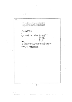 Fluid Mechanics 8th Edition White Soluti - Chapter 2 •• Pressure ...
