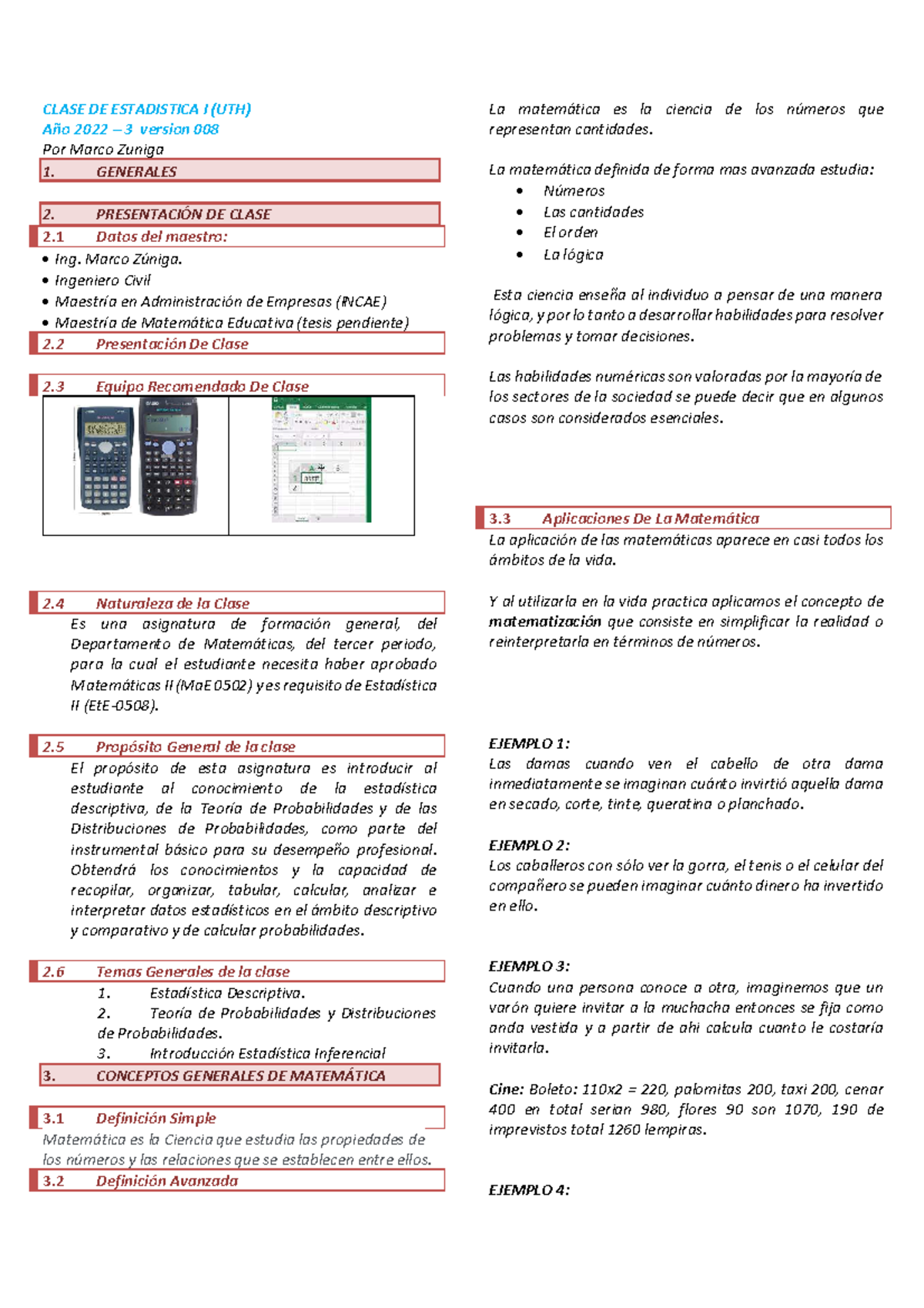 Uth Estadistica Apuntes Version 008 Libro Color - CLASE DE ESTADISTICA ...