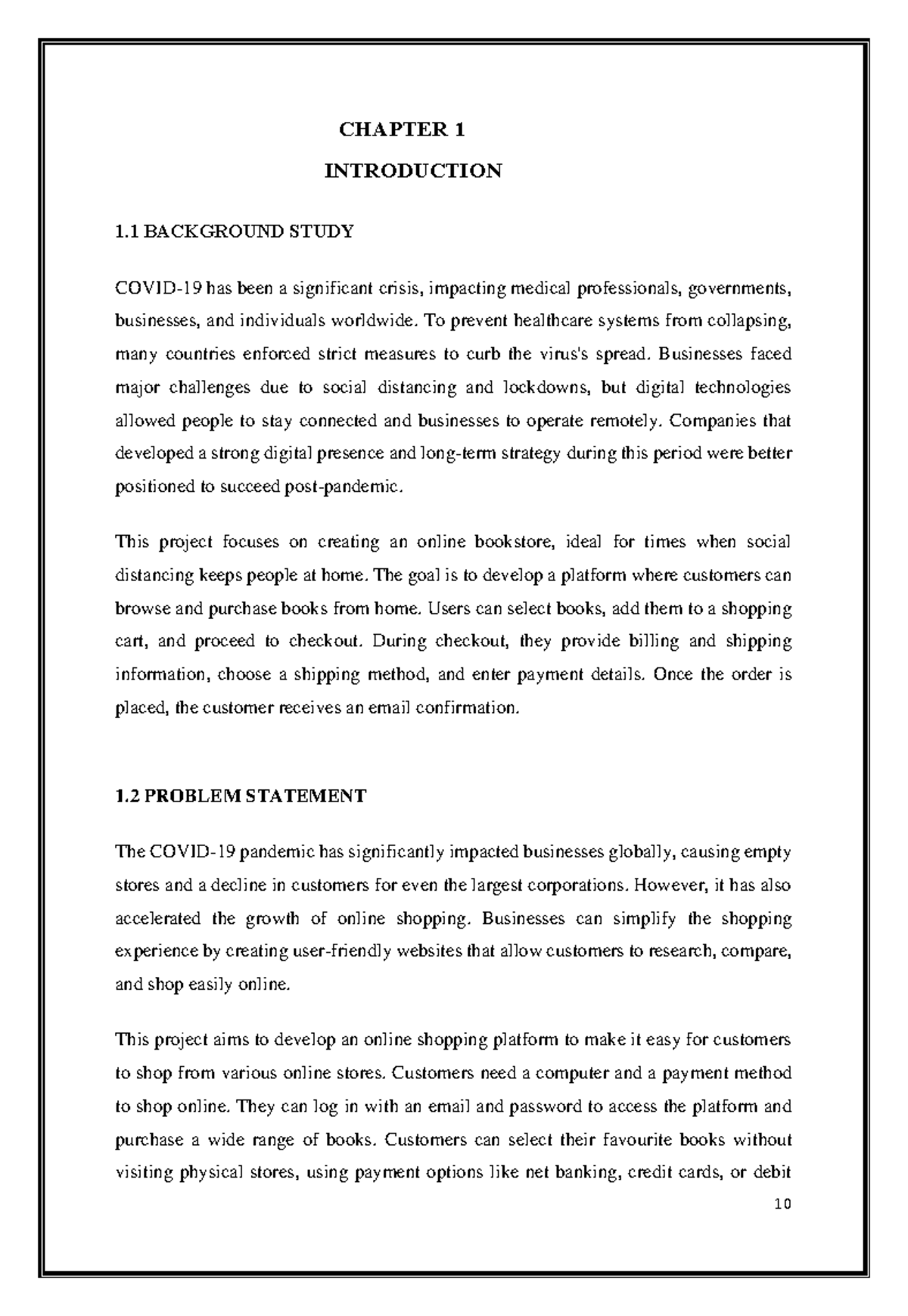 Kaif-report-1 - Final Year Project - CHAPTER 1 INTRODUCTION 1 ...