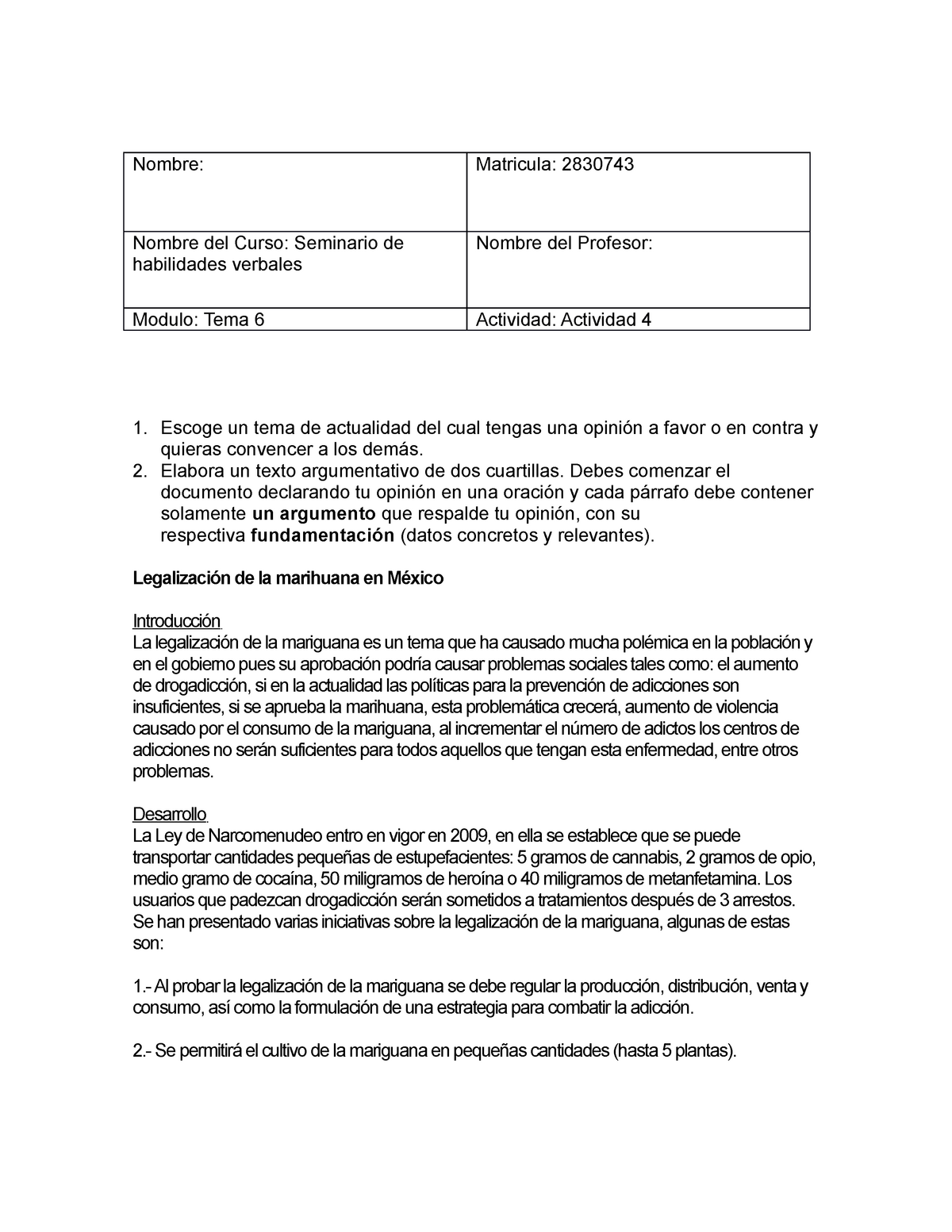 Habilidades Act 44 Actividad 4 Studocu